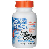 Doctor's Best High Absorption Coq10 With Bioperine 100 Mg 120 Sgels on sale Doctor's Best High Absorption Coq10 With Bioperine 100 Mg 120 Sgels on sale