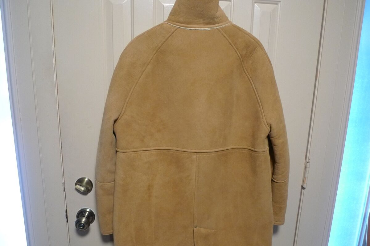 FRENCH CREEK SHEEP & WOOL CO.- MEN'S SHEARLING JACKET - MADE FRENCH CREEK SHEEP & WOOL CO.- MEN'S SHEARLING JACKET - MADE