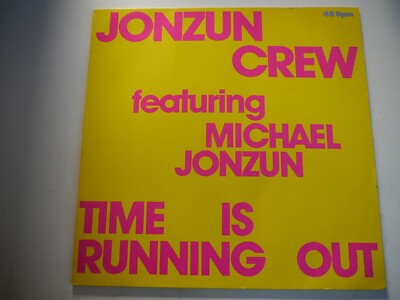 Jonzun Crew - Time is Running Out - Maxi 12 ''