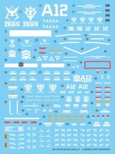 G-Rework Water Decal For MG Char's Zaku II 2.0 - US