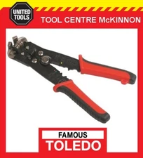 FAMOUS TOLEDO WS210 AUTOMATIC WIRE STRIPPER WITH CUTTER & CRIMPER