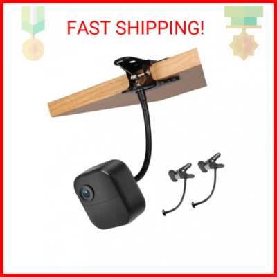 iTODOS 2 Pack Flexible Clip Clamp Mount Compatible with Blink Outdoor 4 (4th Gen