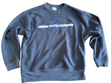Vintage Calvin Klein Navy Blue Sweatshirt Made in USA (L) FREE SHIPPING!