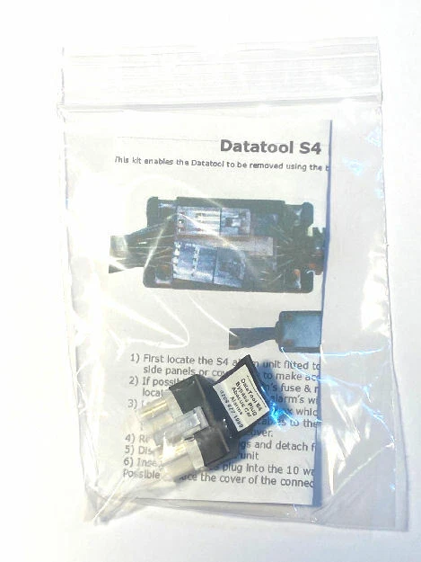 Datatool S4 RED Bypass-Remove Alarmas defectuosas/Problemas de diagnóstico (Ref:B5) Foto 2 de 4