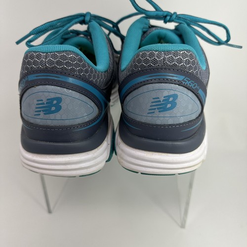 New Balance tech ride 560 V6 Size 10 Gray blue turquoise Running Shoes W560LG6 - Picture 4 of 10