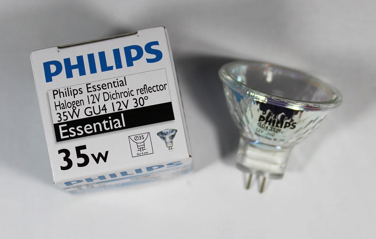 Philips essential halogen cheap 12v dichroic reflector
