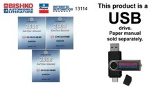 2008 Dodge Truck Dakota Factory Shop Service Manual Usb Drive