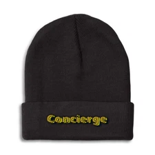 Beanies for Men Concierge Winter Hats for Women Acrylic Skull Cap 1 Size