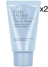 2 x Estee Lauder Take It Away Total Makeup Remover Lotion 1 oz Deluxe Sample