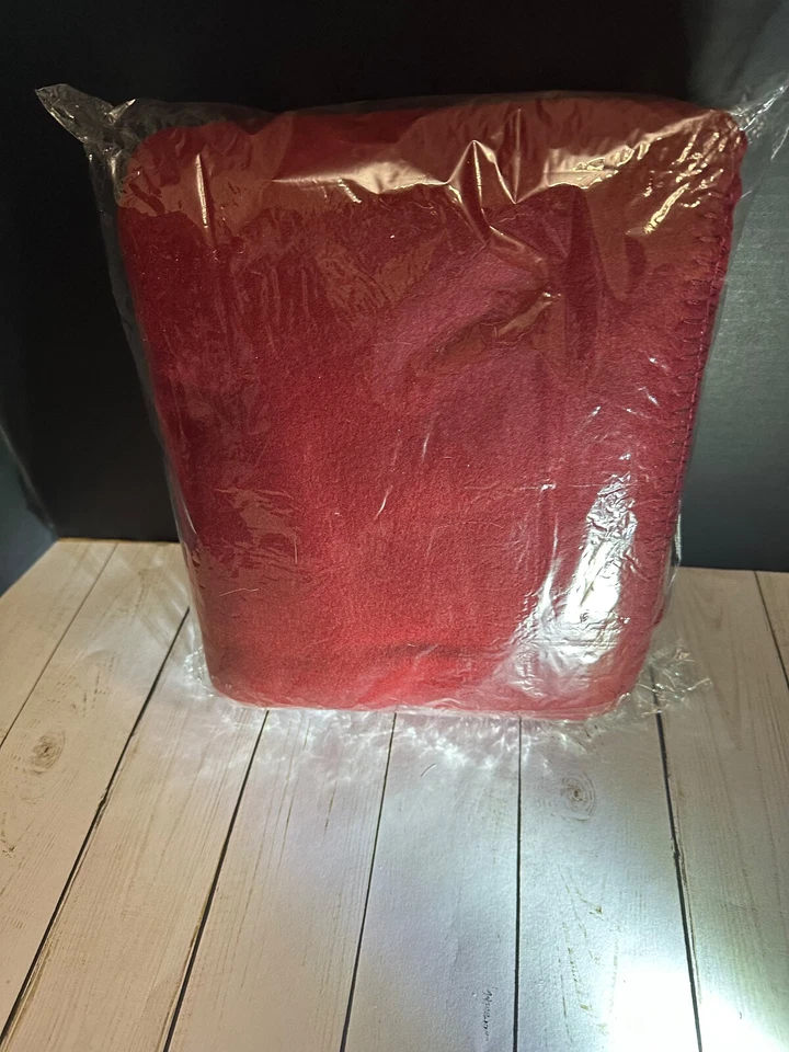 George Bush Presidential liberty foundation Fleece throw blanket 48X63 red 41 US - Image 3 of 4