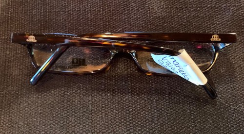 New JENNIFER LOPEZ JLO JL208 Brown Plastic Eyeglasses Frame w/ Embellishments - Picture 3 of 6