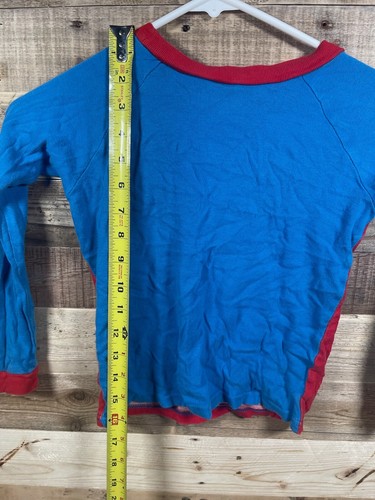 Nintendo Super Mario Playing Games Red Boys (4-6) Pajama Shirt Long Sleeve Top - Picture 4 of 4