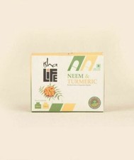 ISHA Neem  Turmeric Powder in Veg Capsules - Combo Pack of 100 caps