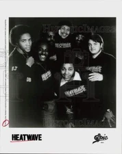 1995 Press Photo Heatwave, Music Group - srp17085