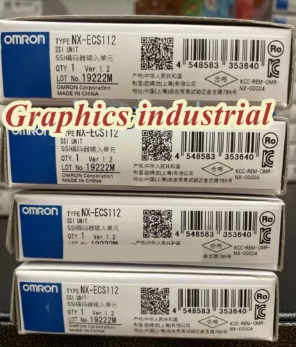 New In Box Genuine Omron NX-ECS112 PLC Input Unit Module