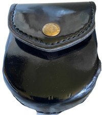 Safariland Black Handcuff Pouch Hi-Gloss Military Law Enforcement