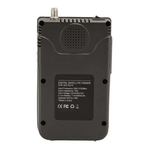 V8 Finder 2 Misuratore di segnale rilevatore satellitare 3,5 pollici HD LCD 4000 mAh USB 2.0 DVB fantastico - Foto 7 di 24