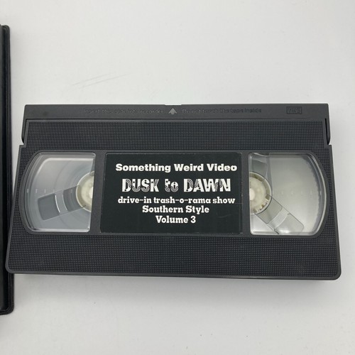 Dusk To Dawn Drive-In Trash-O-Rama Show VOLUME 3 VHS 1996 Something Weird Video - Picture 12 of 12