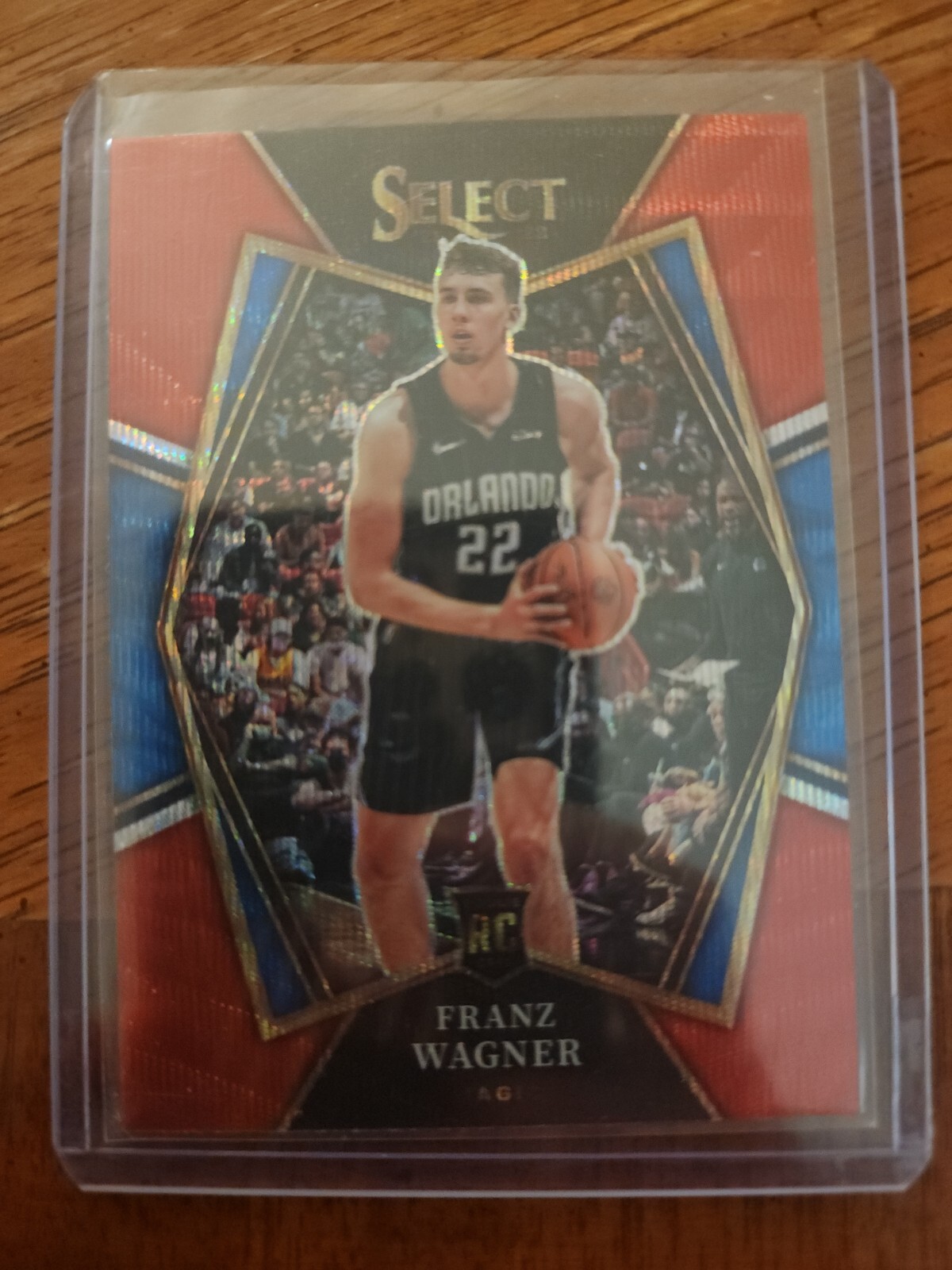 2021-22 Select Franz Wagner Rookie Red Wave Prizm Premier Level