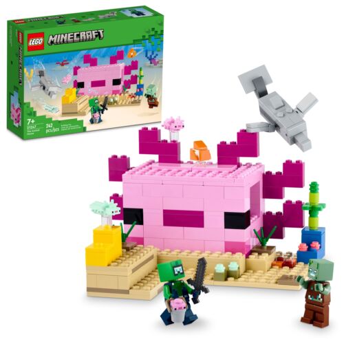 LEGO Minecraft: The Axolotl House (21247)