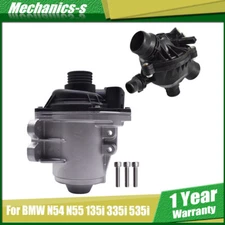 For BMW BMW 740i X3 X5 X6 Electric Engine Water Pump W/ Thermostat 11517632426