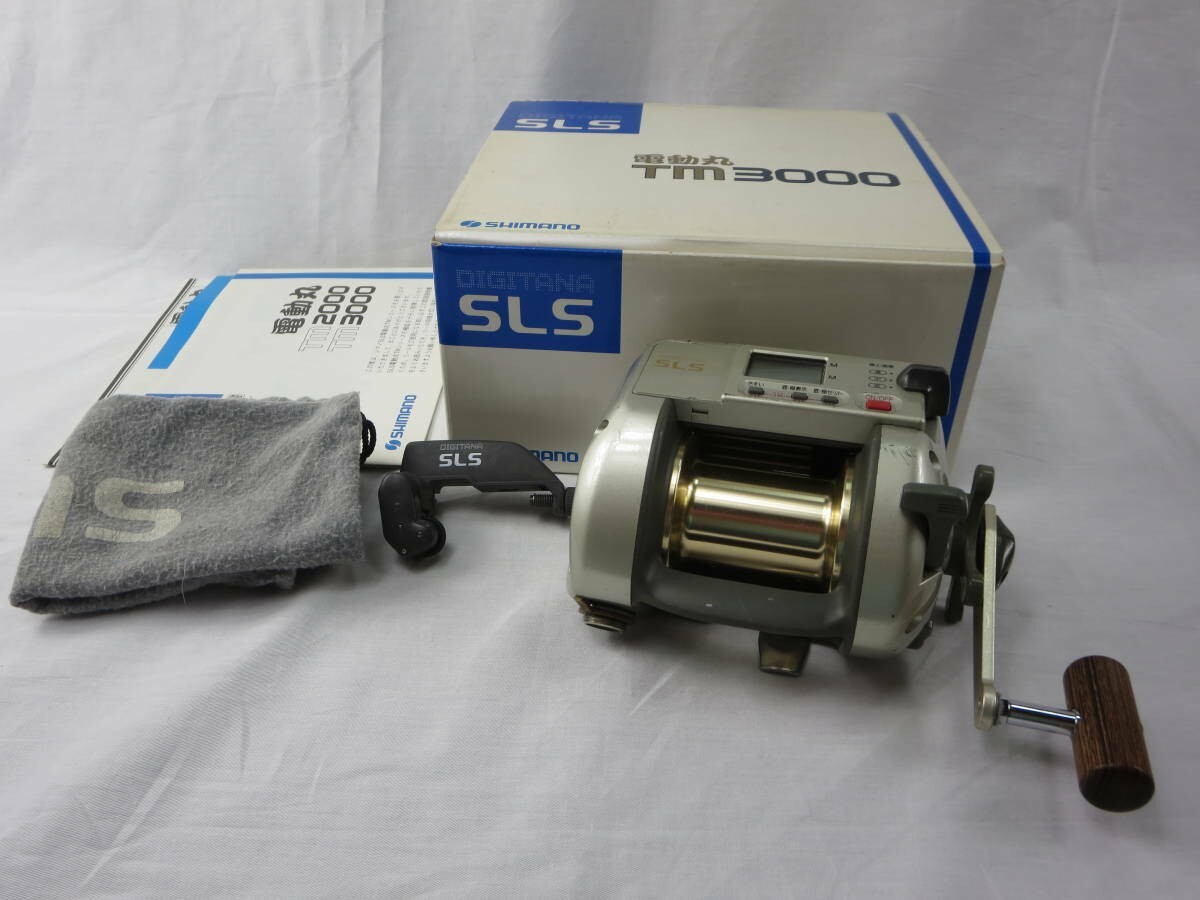 Shimano Dendou-maru SLS TM 3000 Electric reel Used with Box Shimano Dendou-maru SLS TM 3000 Electric reel Used with Box