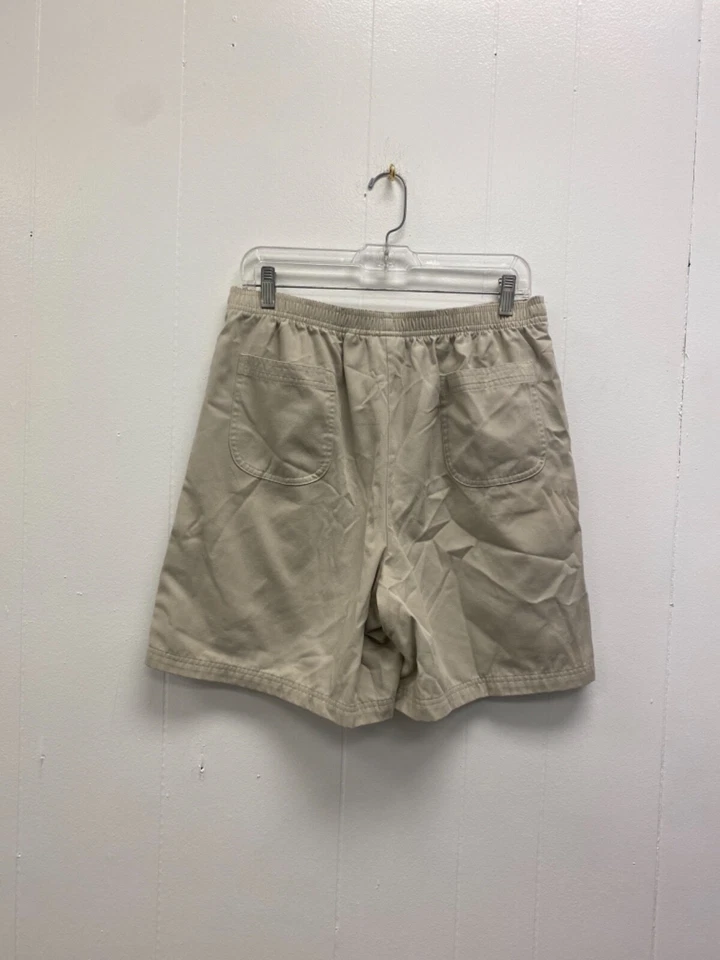 Pantalones Cortos Studio Works 14 Tostados Estilo Corto Cintura Elástica Damas Bolsillos Regulares  Foto 3 de 4