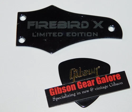 Gibson Firebird X Truss Rod Cover Metal Aluminum Guitar Parts Project Limited