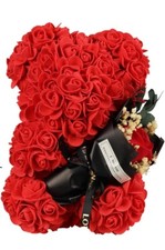 Valentines Gifts for Her Rose Bear Women Gifts for Valentines Day, Teddy Flower 