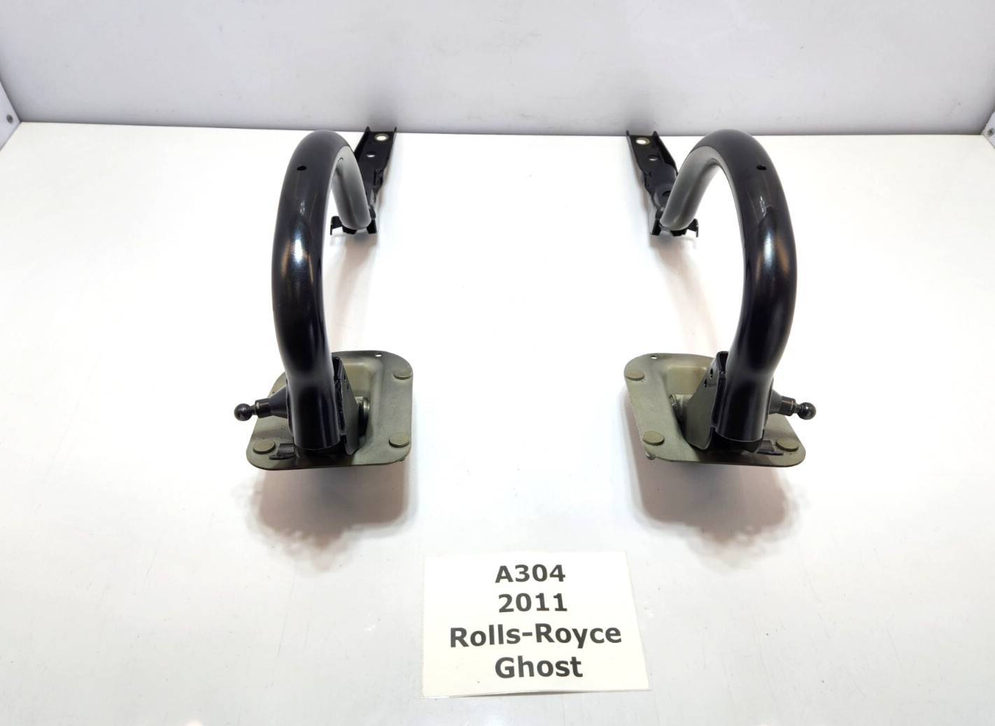 ✅ 2010-2014 OEM Rolls Royce Ghost RR4 Rear Left Right Trunk Lid Hinge Gray SET