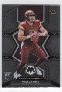 2022 Panini Mosaic Sam Howell #305 RC Rookie Commanders