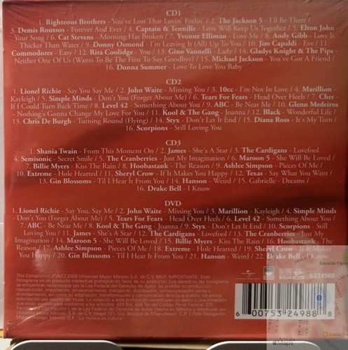 RARE Limited No Longer Made 3CDs & DVD Pure LOve Songs V2 22 Videoclips Level42