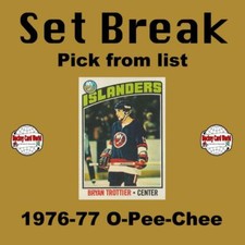 (HCW) 1976-77 O-Pee-Chee NHL Hockey Cards Set Break #2 - Pick From List