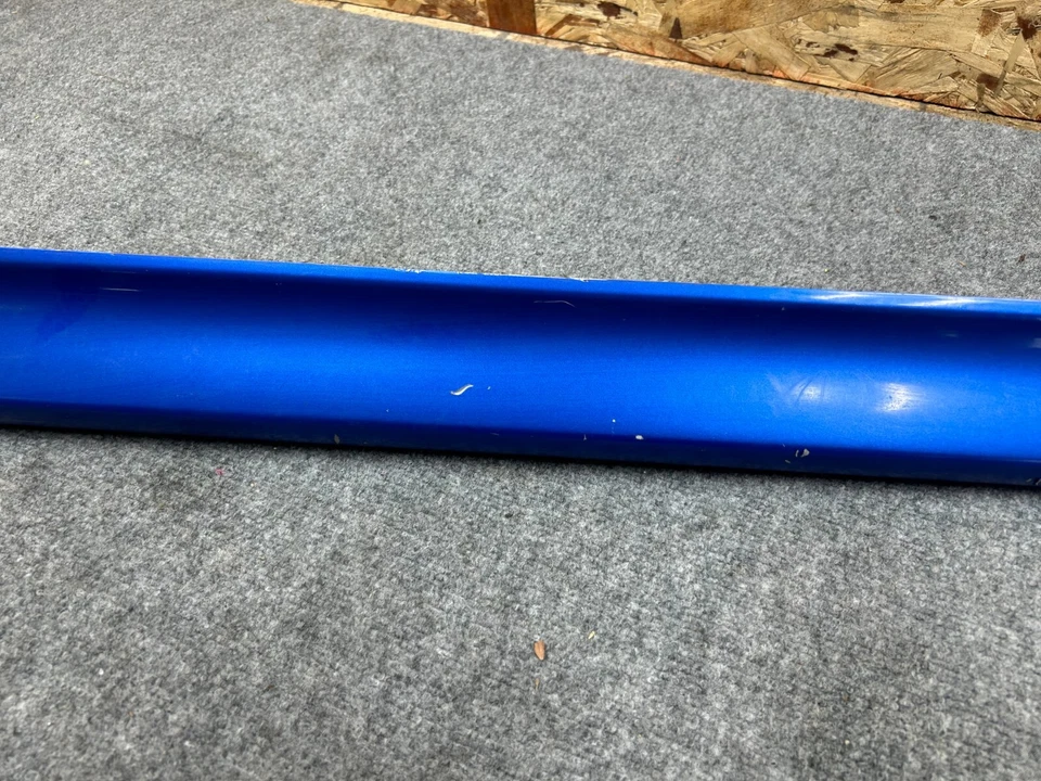 MITSUBISHI LANCER RALLIART 09-10 OEM HATCHBACK LEFT ROCKER MOLDING BLUE 115K - Image 4 of 4