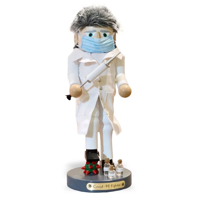 New in Box - Steinbach COVID-19 Fighter German Nutcracker - Limited Edition