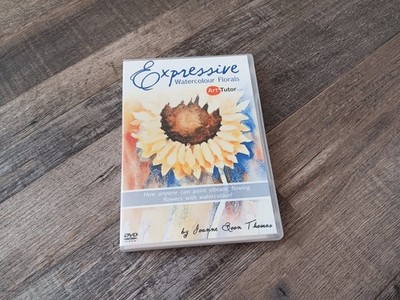 Expressive Watercolour Florals DVD By Joanne Boon Thomas Art Tutor Watercolor