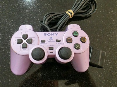 Sakura Pink PS2 Controller (Rare Sony PlayStation 2 DualShock 2 Controller) Read