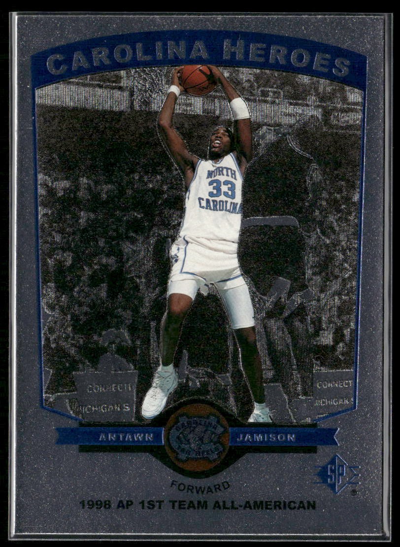 1998 SP Top Prospects #H6 Antawn Jamison Carolina Heroes