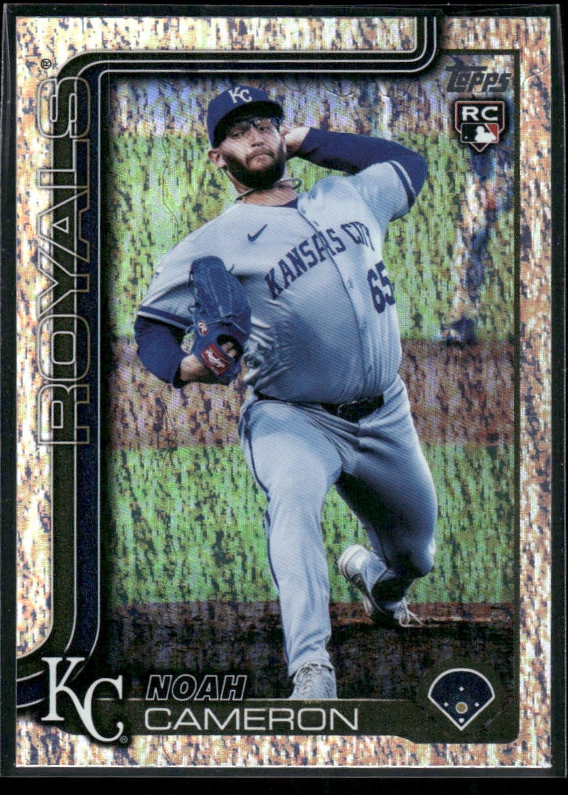 2025 Topps Update Noah Cameron #US65 Holo Foil RC Royals