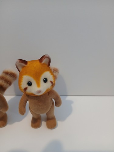 Calico Critters Sylvanian Families roter Panda 2er Set selten nicht mehr produziert - Bild 3 von 6