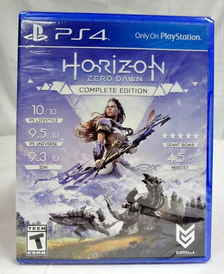 Brand New PlayStation 4 Horizon Zero Dawn Complete Edition Video Game Sealed!
