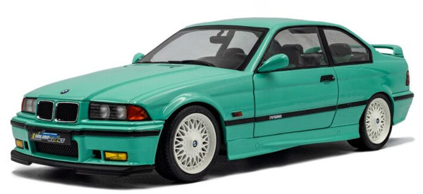 BMW E36 M3 Coupe 1991 Mint Green 1/18 - S1803916 Solido-image