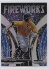 2021 Panini Prizm Draft Picks Fireworks Silver Prizm Reed Trimble #F-RT 05v0