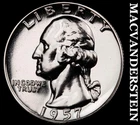 1957 Washington Quarter- Silver- Choice Gem Proof Luster No Reserve #J1277