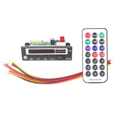 12V Bluetooth 5.0 MP3 Player Receiver MP3 Decoder Board Car FM Radio2192
