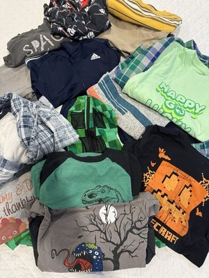 Cat Jack H&M Boys 6 7 Clothes Lot Fall Winter Back School Mix Match Minecraft 