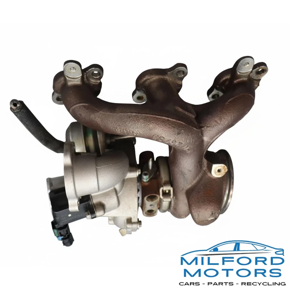 Colector turbocompresor lateral derecho compatible con Maserati Ghibli 2016 sedán 3,0 L Foto 2 de 4