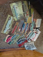 1958 59 60 61 62 Chevy Sales Brochure Lot Of 13 Impala