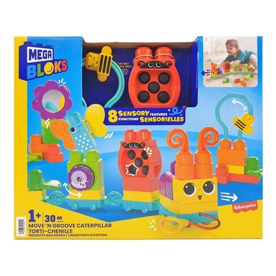 MEGA BLOKS Rollspaß Raupenzug HKN44 ab 12 Monate