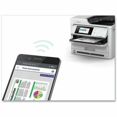 Epson WorkForce Pro WF-M5899 Wired And Wireless Inkjet Multifunction Printer - M - Bild 2 von 8